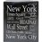 NYC "White Letters" Small Photo Album