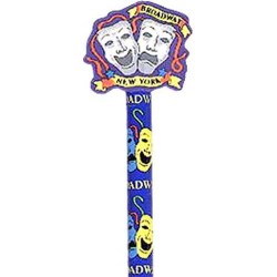 Broadway Masks Pencil Topper