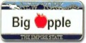 Big Apple License Plate Magnet