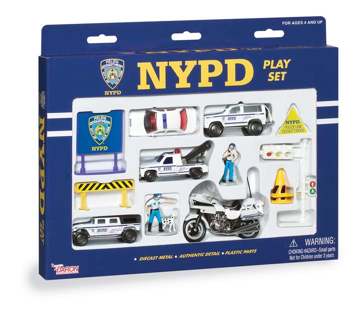 NYPD 14 Piece Play Set