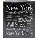 NYC "White Letters" Small Photo Album