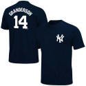 Yankees Curtis Granderson Name and Number Youth Tee